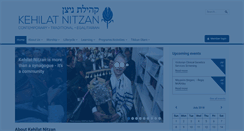 Desktop Screenshot of kehilatnitzan.org.au