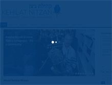 Tablet Screenshot of kehilatnitzan.org.au
